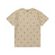 MLB couples' old-fashioned T-shirt casual short-sleeved same style 2024 summer new T05 DT-9923 khaki S