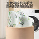 
Moer Rabbit Xiaomi fixed pillow baby sleeping 0-6 months round head correction head type rice bag 0-1 year old newborn baby comfort pillow Panda Paradise [7A antibacterial mother-child grade] Xiaomi filling 丨Five-way adjustment 丨Vacuum packaging