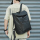 
HGIRXV trendy backpack men's new niche commuter backpack for boys sports travel bag large capacity student book 15847 black