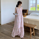 DraT Gentle Temperament Fehl 2025 neuer Knöchel langer Rock verlängerte Ausgabe hohe Nachtkleid kann Baumwollseide außerhalb 8002 Weste Rock Ziwei ein Größe F Rock Länge 12590-150jin [Jin entspricht 0,5 kg]