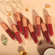 WODWOD Ice Cream Velvet Air Lip Clay Mirror Matt Lip Glaze Waterproof Non-stick Cup Whitening Premium Lip Gloss W826-101# Queen Rose Tea