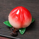 Yunhua Xiantao Color Changing Tea Pet Ornaments Simulation Peach Tea Table Tea Table Accessories Longevity Peach Plant National Style Tea Color Changing Xiantao (Original Dark Color)