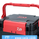 DAIWA Luya Fishing Box TB Hard Boat Sea Fishing Tool Box Fishing Gear Equipment Accessories Storage Box 1L TB3000 Black/Red