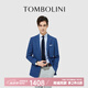 Dongbolini Spring New Product Casual Single West Men's Casual Suit Jacket Tide Blue Plaid Versatile Suit Dark Blue L 175/96A(50)
