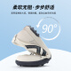 Siete lobos zapatos para hombres zapatos deportivos genuinos de cuero 2025 Summer nuevos zapatos de cuero para hombres de un pie de piel suave zapatos casuales blancos blancos blancos/azul 9854 [paño golpeado, transpirable y a prueba de olor] 42