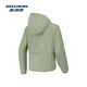
Skechers women's woven hooded jacket P225W001 Dark matcha green/01SZ M