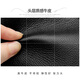 Septwolves Septwolves Seven Wolf Wallet Herren Langes Reißverschluss Clutch Geburtstagsgeschenk 2025 Echtes Leder Clutch Einfache Hand Grab Qixi Festival Weisheit und elegantes Schwarz