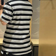 
Nike (NIKE) short-sleeved POLO shirt men's 2025 summer new striped sportswear casual lapel T-shirt business half-sleeved top FN3897-010 black and white stripes S