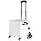 
Yonghuan grocery shopping cart folding trailer express light pulling cart portable pulling cart shopping cart L3881A medium size (X30L hooked warm gray