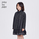 Jnby by JNBY new Jiangnan Buyi children's dress 24 autumn girls 1O7G12150 990/denim black 160cm