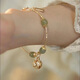 Palastdesign, Hotan Yu Bell-Armband, Armband für Frauen mit High-End- und personalisierten Geschenken, neuer Stil für Frauen Hanfu Light Luxus M1396 [Court Bell Armband]