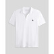 Abercrombie & Fitch Classic POLO Little Elk Pattern Men's 25 Summer American Commuting Short-Sleeved T-Shirt White L (180/108A)