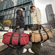 New short-distance travel bag for women lightweight hand luggage wet and dry sports gym bag for men large capacity training bag khaki