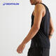 Decathlon Sports Vest Men's Chem's Drry Rooveless Casual Loaks Hethable Light Whothirt fic me4030139 Fashion Black l