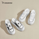 Cardan Road Slippers Women's Inner Increased Outer Wear Baotou Half Slippers Women's 2025 New Summer Women's Shoes Mesh Breathable White Shoes White 39