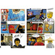 High-quality books Lego Ninja Comic Story Complete Set of 18 volumes genuine 6-7-8-9-12-year-old children's animation Lego Ninja Comic Story 11155 volumes