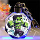 Minecraft Movie Crystal Keychain Customized Birthday Gift for Best Friend and Classmate DIY Luminous Pendant Herobrine Fishing
