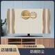 Shantou Lincun new TV cover TV cover living room bedroom desktop hanging curved universal TV cover dust cover B1484 Yashi Lanxiang 55 inches long 130*height 80cm