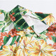 Ins Hong Kong Estilo Vintage Vintage Floral Camisa Floral Thai-Hawaian Retro Camisa retro Handal Chaqueta Trendy White 1114 3xl