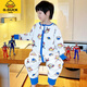 G.DUCKKIDS Children's Sleeping Bag Autumn and Winter Ultraman Three-layer Quilt Anti-Kick Quilt for Big Children Boys Spring and Autumn Baby One-piece Pajamas Boneless Cotton Silo Floral Size 160 Height 150-160cm *