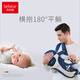 
Hug bear (bbar) newborn strap baby out simple baby multi-function lightweight baby holding artifact horizontal hugging front and back Baolan