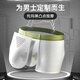 
Cat man [negative ion convex dot massage] Men's modal underwear men's silk antibacterial high-end shorts 3 pieces