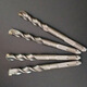 
Shanghai Industrial 150 200 350 500 Long electric hammer four-pit round head through the wall impact drill bit concrete drill bit Yuantou 12350