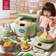 妈宝孖宝（BABYMABO）新款仿真儿童厨房玩具电磁炉电饭煲煮饭厨具宝宝过家家 绿-电饭煲22件【煮饭_计时_蒸汽