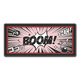 
Ruqinlian cool comics e-sports mouse pads for extra large men's personalized workstation office computer desk pads rubber pads keyboard pads smooth thickened lock edge wrist pads non-slip and wear-resistant 15929 red BOOM length 600mmX width 300mmX thickness 2mm