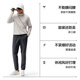 Bananain Basic Herren Füße gebundener lässige lange Hose Frühling und Sommerfeuchtigkeit Absorption Schnelltrocknen locker bequeme und elastische Sporthosen Herren schwarz l