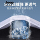 JEEP SPIRIT吉普JEEP运动冰丝T恤男士速干短袖跑步套装夏季球衣篮球羽毛球服 jp-9901黑灰套装 M
