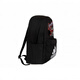 Adidas ClscBosBp Backpack Neon Grid American Punk Fashion Black Red Men and Women's Same Black Red