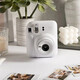 Fujifilm (FUJIFILM) instant mini12 camera minise/40/41 one-time imaging, instant shooting, wide birthday gift Mini12 Jasmine White (99 new) official standard configuration