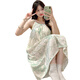 Yalu Brust Pad Nachthemd für Frauen im Sommer 2025 neuer Hosenträger Pyjamas Thin High-End- und ärmelloses kühles Zuhause JDX_3889Q# Weste Rock Liebes Herz (mit fester Brust xl xl
