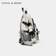 Cinvaikrose offizieller Campus -Rucksack für Frauen 2025 Neue Kapazität Multi -Layer Junior High School Schüler Rucksack Schulbag Geburtstagsgeschenk Beige - CK Schoolbag Geschenk für Mädchen Freundin