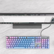 Logitech K845 Wired Mechanical Keyboard Game Office Colorful Personality Backlit Blue Axis Numbers Frost Blue Official Standard x No x 104 Key x Blue Axis