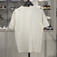 Li ning camiseta de manga corta para hombres transpirables en verano nueva series de fitness de fitness eliminación húmeda, seca rápida, delgada y versátil ATSU425 White AHSV683-1 4XL