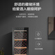 Haier home thermostatic wine cabinet refrigerated display cabinet office wine red wine cabinet trade-in JC-378WGHHSD1-about 209 bottles 378 liters