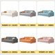 Jingju Sofá Bed Doble de doble propósito Doble Doble Sala de estar Pequeña Cama de sofá Perezo Multifunción Internet Celebrity Yunduo Bed S320 Látex Modelo 1.6 metros más almacenamiento