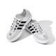 Adidas adidas Trail Schuhe Männer und Sommersommer neues Netz atmungsaktives leichtes Gewicht im Freien Casual Sports Schuhe JP6630/Weiß/Nr. 1 Schwarz/hellgrau 41