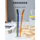 Fat Donglai quality glass straw heat-resistant anti-lipstick pearl milk tea transparent adult pregnant women environmentally friendly non-disposable transparent bent tube