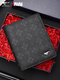Seven Wolves Men's genuine leather wallet 2025 new short card bag men's coin wallet two-in-one printed wallet coin bag horizontal style