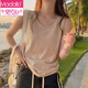 Modal Frühlings- und Sommer vielseitig faul lose Weste 2025 Neues Bottoming -Outfit kleiner Hosenträger Weste Frauen innere Cover, Garnelen Pink L