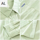 LA teenager long-sleeved shirt men's trendy brand cotton shirt spring and autumn work jacket 2025 new 6625 light green M