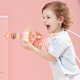 Toy Gun Electric Sound und Light Gun Girl Baby Spielzeug Spielzeug für kleine Waffenpistolen Kinderspielzeug 2-3 Jahre altes Ningguang Lila Magic Girl Sound und leichte Waffe 9929+3 Abschnitte 5 Batterieversion