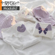 Modal girls' underwear for children aged 12 to 16 years old cotton junior high school college girls fresh purple mid-waist girls' underwear 6625 cute pink hearts 5 pieces 150 L suitable for 85-115 Jin [Jin equals 0.5 kg]