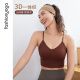 Seamless Basic Slim und Casual Look Simple und elegante Sportläufe BH Unterwäsche F14117 Athen White XL