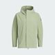 Adidas Men's Clothing 2024 Automn Style Wuji Series Ressemblées en veste à capuche étanche résistante au vent JI8697_Tent Green XS