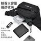 Seven Wolf waist bag chest bag shoulder bag slanted straddle boy large capacity ins trendy mobile phone bag handsome orange