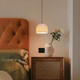 
Leshi Lighting NVC Creative Art Retro B&B Cream Style Bedroom Bedside Bedside Restaurant Bar Tea Room Small Chandelier 6187-Three Color Light Source
